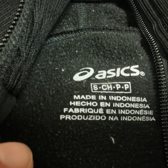 Retro track jacket by Asics, heavy, warm, M's s - Picture 4 of 7